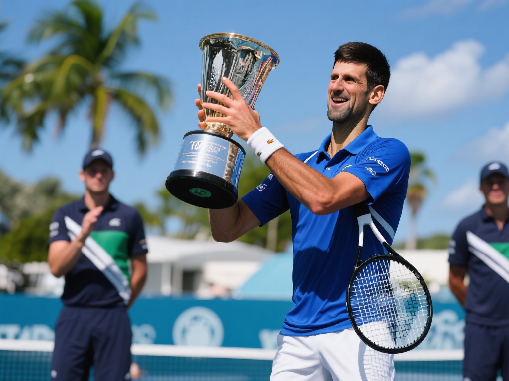 德约科维奇从迈阿密四强起步，离100冠一