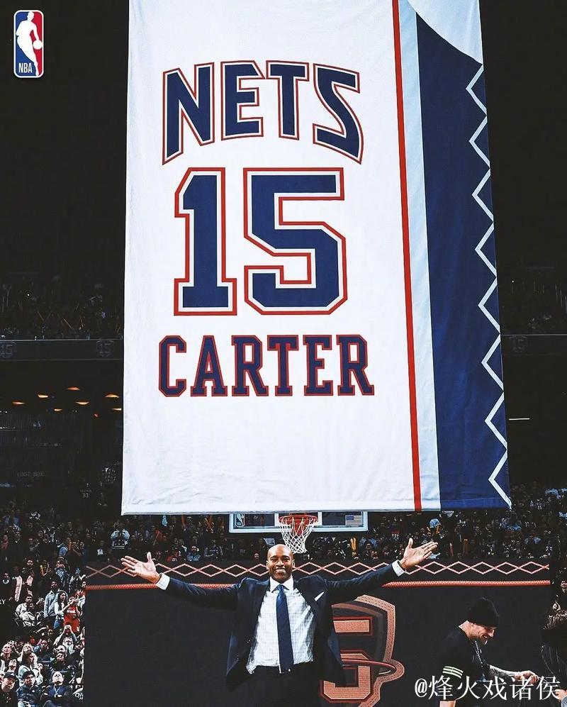 篮网决定退役卡特球衣 5年效力期间3度入选全明星 篮网决定退役卡特球衣 5年效力期间3度入选全明星