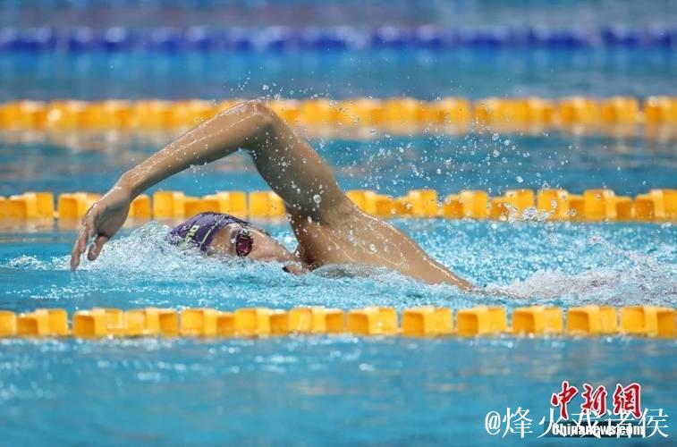 全运会男子1500米自由泳：山东选手张展硕夺冠