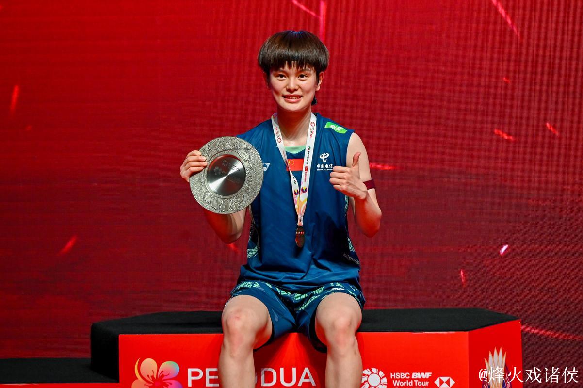 王祉怡逆转击败因达农 挺进年终总决赛女单决赛